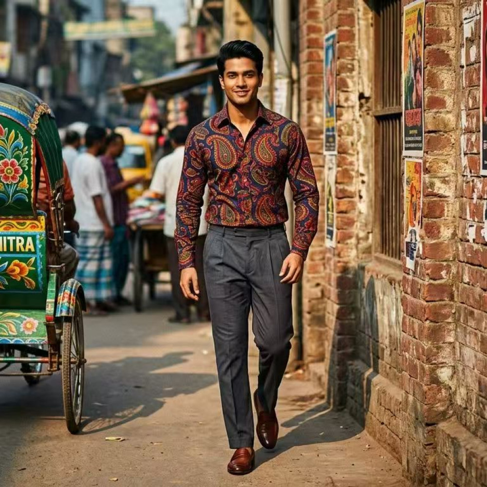 Shirt & Dhoti Pants