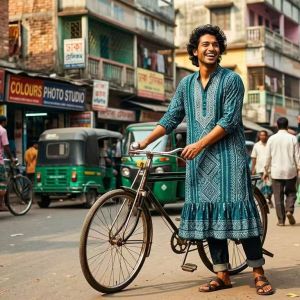 Shirt & Dhoti Pants